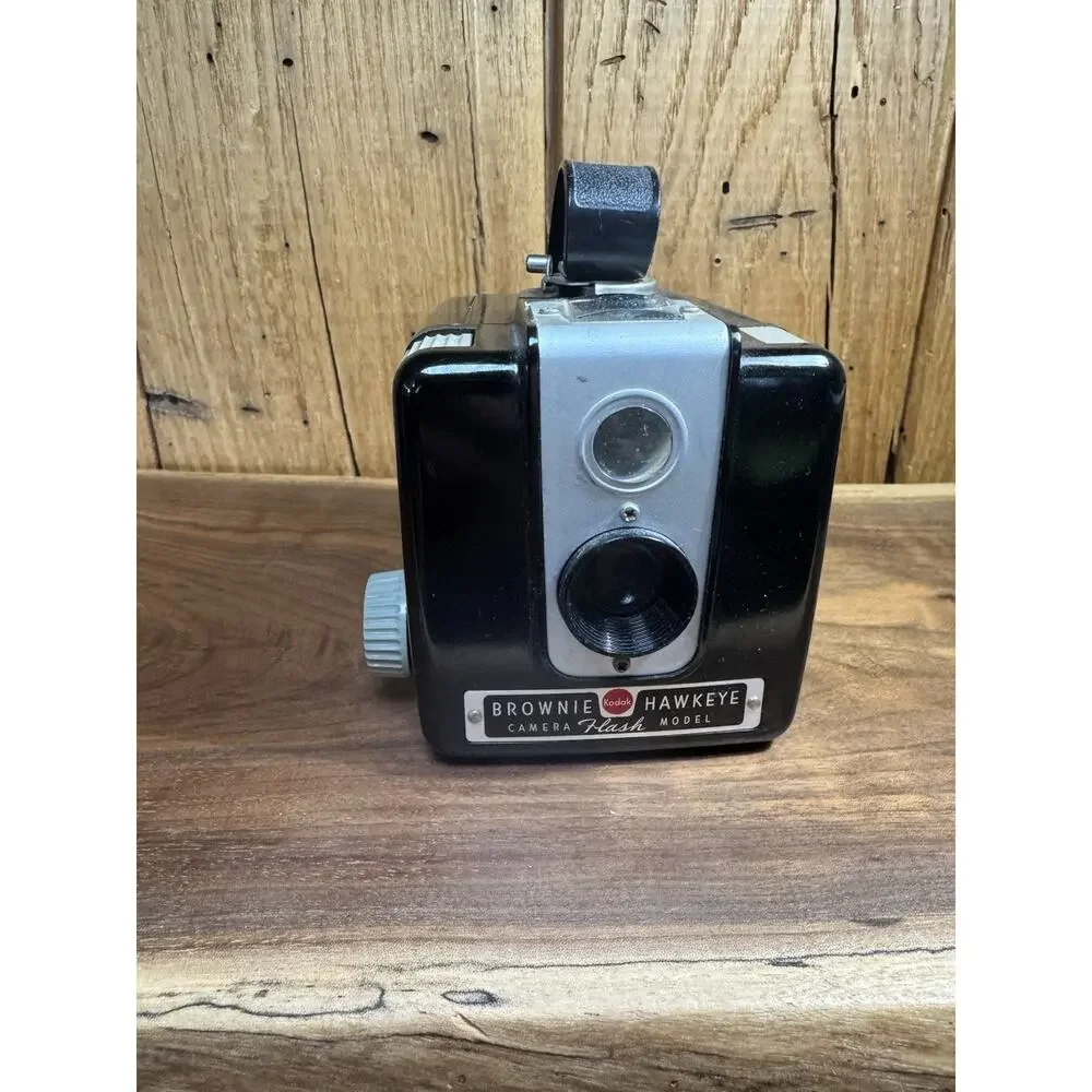 Kodak Brownie Hawkeye Flash Model 620 Box Camera 1950s Vintage Decor